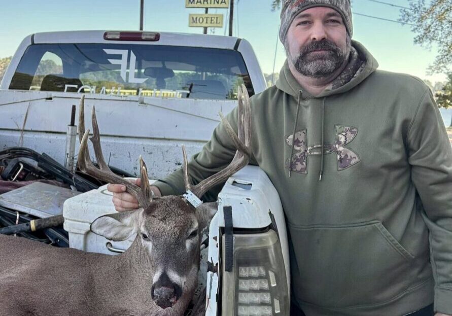 Jeremy with deer